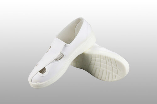 4 holes PU esd shoes