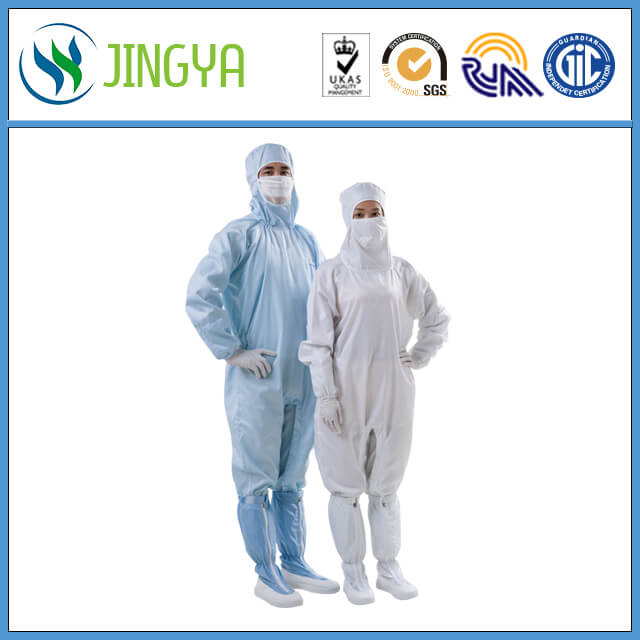 Antistatic cleanroom smock