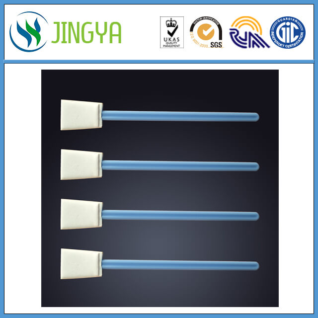 Super absorption cleanroom microfiber swabs for electronic