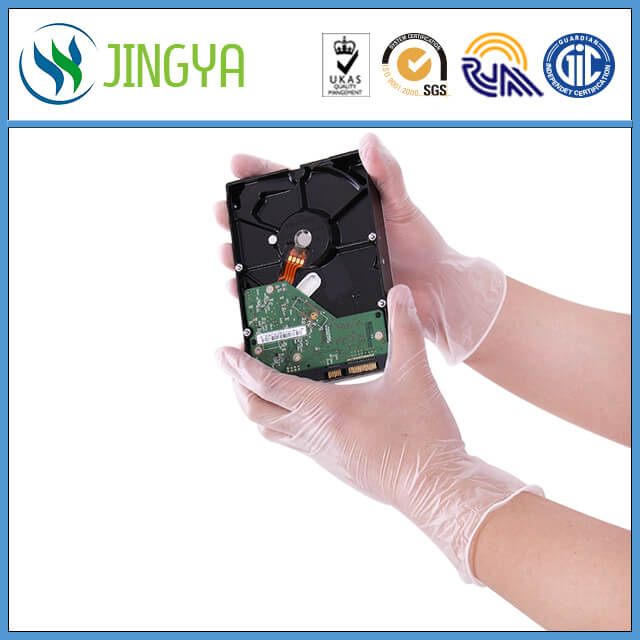 Vnyl gloves powder free PVC disposable gloves