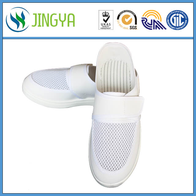  Leather upper PU sole cleanroom esd antistatic Shoes