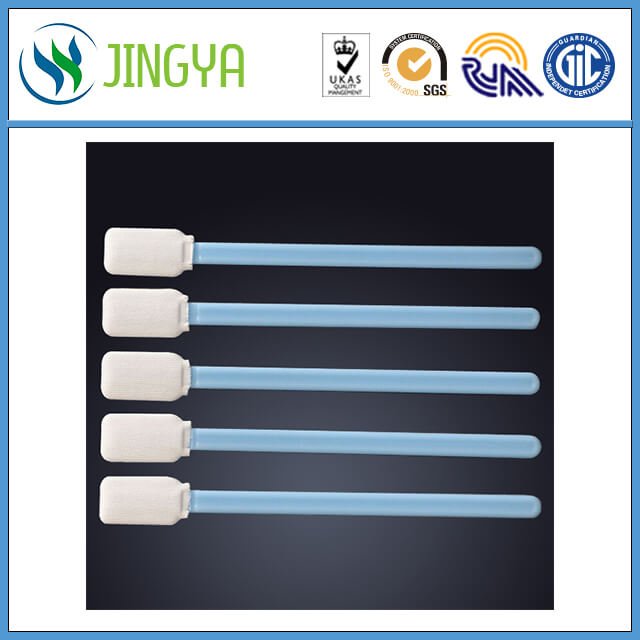 Cleanrooom microfiber cloth swabs for electronics